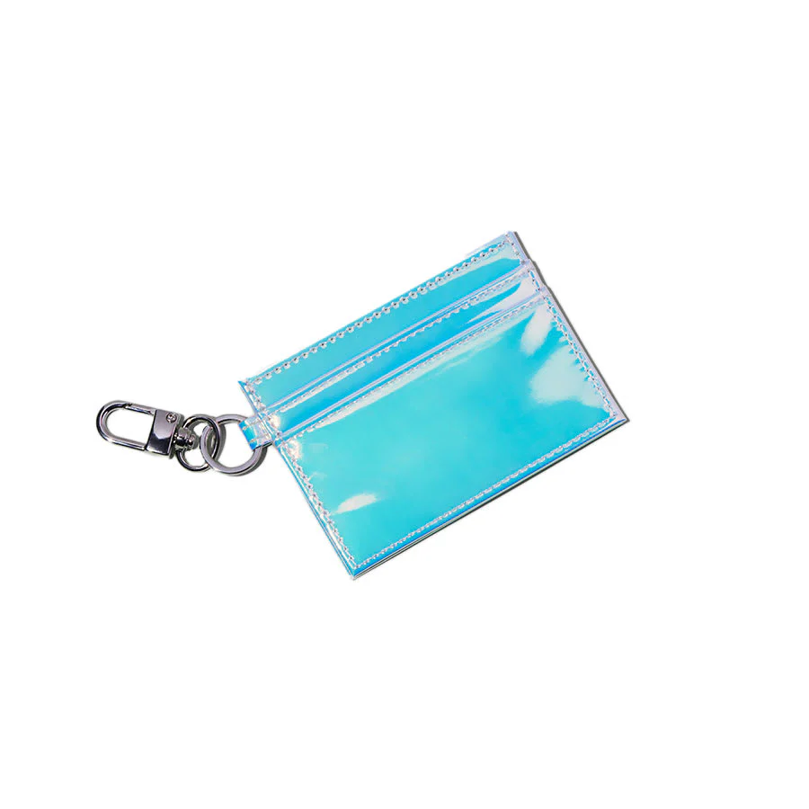 Iridescent Cardholder Key Chain